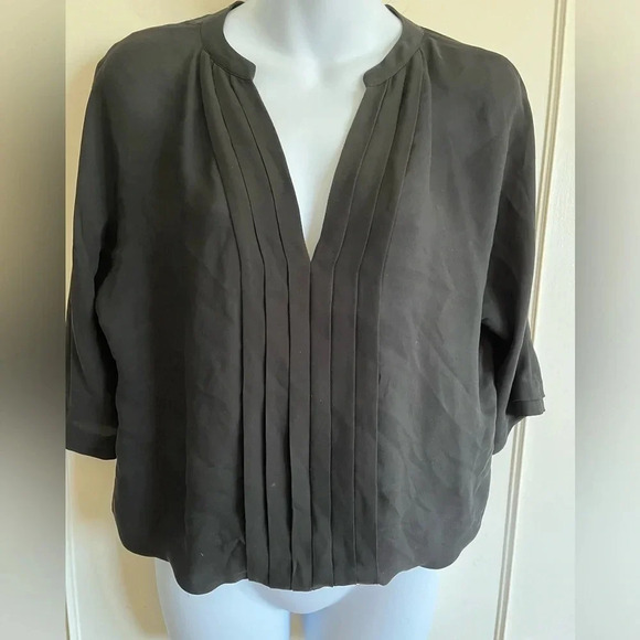 Joie Silk  Black blouse size XS - Picture 2 of 9